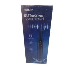 Nicare Ultrasonic Tooth Stain Cleaner Unisex LED Display Dental Plaque Remover